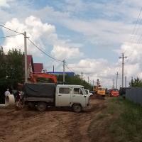 Капитальный ремонт водопроводной сети по ул. Озерная 1 с. Подбельск